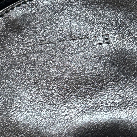 Vintage Vera Pelle Italian Leather 3D floral shoulder bag - Picture 7 of 9